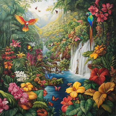 Tropical Wall Canvas